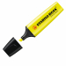 Classica forma appiattita antirotolamento. Inchiostro fluido a base d'acqua. Tecnologia  Anti-Dry-Out: resiste 4 ore senza cappuccio. Punta scalpello con tratto da 2 a 5mm.
Colore: giallo.
