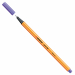 Punta in feltro con rinforzo in metallo per garantire una grande resistenza. Cappuccio ventilato antisoffocamento. Lunga durata anche senza cappuccio. Ideale per lavori con riga , fotocopie e stancils.
Tratto da 0,4mm.
Colore: viola.