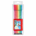 Evidenziatori Pen 68, 6 colori neon con punta in feltro indeformabile e inchiostro inodore a base d'acqua. Tratto 1mm, ottimale per testi sottili.