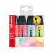 Evidenziatore stabilo boss pastel. Nuovi colori pastello per completare una gamma di successo. Per chi ama evidenziare con colori più delicati e alla moda. Doppia ampiezza di tratto 2+5mm. Tecnologia Stabilo Anti-Dry-Out: resiste fino a 4 ore senza cappuc