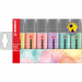 Busta 6 evidenziatori. Evidenziatore stabilo boss pastel. Nuovi colori pastello per completare una gamma di successo. Per chi ama evidenziare con colori più delicati e alla moda. Doppia ampiezza di tratto 2+5mm. La punta non secca per 4 ore.