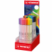 Espositore da banco con 80pz Pen 68 Brush Arty in 30 colori assortiti.