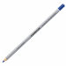 Matita vetrografica idrosolubile. Ideale per scrivere su tutte le superfici lisce: plastica, metallo, smalto, cuoio. Tratto ben cancellabile e lavabile da molti tessuti. Sottoposto al calore il colore cambia da blu a ocra. Mina da 3mm. Prodotto in Germani
