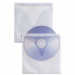 Buste porta CD-DVD completamente autoadesive in PP liscio con chiusura ermetica per evitare lo smarrimento o la manomissione durante la spedizione. Facili da applicare su riviste, giornali, dépliants, pacchi postali. Formato 12.5x12cm. Confezione da 25 bu