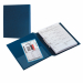 Raccoglitore in Colpan 2000® (cartone rivestito in PVC espanso), spessore 1 mm, con meccanismo a 2 anelli (a D) e tasca interna trasparente. Destinato a durare nel tempo. Formato esterno: 265x310 mm. Formato contenuto: 220x300 mm (A4). Dorso: 40 mm. Diame