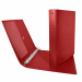 Raccoglitore in Colpan® (cartone rivestito in PVC) con meccanismo a 4 anelli tondi e tasca interna trasparente. Utili in ufficio, a scuola e a casa. Formato esterno: 265x310 mm. Formato contenuto: 220x300 mm (A4). Dorso: 30 mm. Diametro anelli: 25 mm. Col
