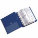 Raccoglitore in Colpan® (cartone rivestito in PVC) con meccanismo a 3 anelli (a D) e tasca interna trasparente. Ideale per archiviare manuali e documenti di ogni tipo. Formato esterno: 280x310 mm. Formato contenuto: 220x300 mm (A4). Dorso: 55 mm. Diametro