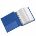 Raccoglitore in Colpan® (cartone rivestito in PVC) con meccanismo a 4 anelli (a D) e tasca interna trasparente. Utili in ufficio, a scuola e a casa. Formato esterno: 280x310 mm. Formato contenuto: 220x300 mm (A4). Dorso: 55 mm. Diametro anelli: 40 mm. Col