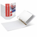 Raccoglitore personalizzabile in Colpan® (cartone rivestito in PVC) con tasca interna e meccanismo a 4 anelli quadri. Tasche trasparenti sul 1° quadrante e sul dorso che consentono l'inserimento facilitato della personalizzazione. Formato esterno: 285x310