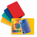 Espositore con porta carte di credito, schede telefoniche, tesserini di riconoscimento, nuovepatenti,viacard,tessere ACI, etc. In PVC morbido colorato.
