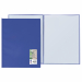 Porta listini GREEN a 20 buste fisse in PP RICICLATO e RICICLABILE, con copertina colorata.