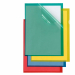 Cartelline in PP trasparente blu, alto spessore, con apertura a L e lunetta laterale per facilitare l'inserimento o l'estrazione. Ideali per archiviare fax, fotocopie e documenti di facile consultazione. Formato interno 210x297mm. Formato esterno 232x322m