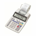 Calcolatrice scrivente con ampio display LCD a 12 cifre (grandezza caratteri 19 mm) e stampante (velocità di stampa 2 linee/secondo). Possiede le principali funzioni quali calcolo profitto (Cost, Sell, Margin), calcolo imposte, tasto 00, cambio segno, tas
