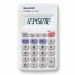 Ampio display 8 cifre. Funzioni: percentuale, radice quadrata, memoria. F.to 6x10,3x0,8cm. Alimentazione a batterie.