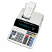EL2607V: grande professionale, 12 cifre digitron display, 2 colori di stampe a 4.3 linee/s, alim. a rete, calcolo media (AVG), contatore di oggetti, premio/sconto (MU), scatola, grigia