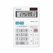 Calcolatrice da tavolo con ampio display LCD a 12 cifre regolabile e bloccabile, per ottenere una migliore leggibilità ed evitare fastidiosi riflessi di luce. Design elegante e colore bianco con effetto specchiato. Ottima varietà di funzioni, tra cui calc