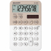 EL 760R BLA : 8 cifre, alimentazione batteria e solare,2 colori design beige - bianco, dimensioni 120 x 76 x 23mm