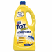 Deterge e lucida tutte le superfici pregiate in marmo, ceramica, parquet, cotto e granito.