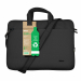 Sottile borsa per laptop ecocompatibile, per laptop da 16 pollici per semplificare la routine quotidiana, tenere tutto al sicuro, in ordine e a portata di mano.  Il design con caricamento dall'alto permette di accedere facilmente allo scomparto principale