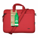 Sottile borsa per laptop ecocompatibile, per laptop da 16 pollici per semplificare la routine quotidiana, tenere tutto al sicuro, in ordine e a portata di mano.  Il design con caricamento dall'alto permette di accedere facilmente allo scomparto principale