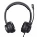 Facile controllo del volume ed esclusione del microfono tramite la ghiera on-ear o sollevando il microfono - Il design leggero con archetto regolabile e cuscinetti on-ear traspiranti garantisce il massimo comfort per ore - Funzionalità plug & play tramite