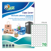 Le etichette Tico Press Clear sono etichette autoadesive in formato A4, realizzate in poliestere trasparente lucido, 73 gr./mq.Disponibili in diverse forme, in confezioni da 100 fogli. Stampabili con macchine offset, tipografiche, serigrafiche e laser a c