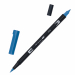 Marker Dual Brush Tombow. Due punte in fibra: sottile per tracciare linee precise, pennello per colorare ampi spazi. Inchiostro a base d'acqua, atossico, inodore, acid free. I colori non sbavano, possono essere miscelati e acquarellati tra di loro per cre