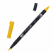 Marker Dual Brush Tombow. Due punte in fibra: sottile per tracciare linee precise, pennello per colorare ampi spazi. Inchiostro a base d'acqua, atossico, inodore, acid free. I colori non sbavano, possono essere miscelati e acquarellati tra di loro per cre