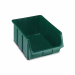 Vaschetta contenitore in polipropilene verde robusto sovrapponibile dotati di porta etichetta. Dimensioni l 33.3 x p 50.5 x h 18.7cm. Peso 1.2kg. Capacità 16 litri.