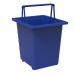 Contenitore compatibile con la serie armadi Ecoline 1-2-3. Da inserire direttamente nel portasacchi .Realizzato con materiale ad alto impatto. Capacità 30Lt. Dotato di manici. Colore Blu
