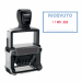 Timbro datario autoinchiostrante per uso professionale con testo fisso RICEVUTO. Piastra di stampa 56x33mm. Altezza caratteri 4mm. Impronta bicolore. Tampone di ricambio 6/56-2 blu-rosso (cod. 83436).