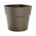 Il tappo decorativo a forma di foglia permette di aprire o chiudere il foro alla base del vaso. È consigliato tenere il foro aperto se il vaso è posizionato all'esterno.
 Dimensioni: Ø28cm.