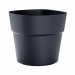 Il tappo decorativo a forma di foglia permette di aprire o chiudere il foro alla base del vaso. È consigliato tenere il foro aperto se il vaso è posizionato all'esterno.
 Dimensioni: Ø28cm.