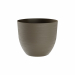 Vaso realizzato in plastica riciclata adatto ad ambienti interni e esterni. Dotato di serbatoio riserva d'acqua da 12lt Dimensioni: Ø58x h. 47cm. Si consiglia di pulire con una spugna bagnata con acqua e detergente liquido neutro.