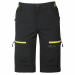 Pantaloncini in tessuto U-4 Way Stretch con vestibilità jogging e inserti elasticizzati in vita, chiusura centrale con zip e bottone gommato antigraffio. Due tasche anteriori, due tasche multifunzione con zip, due tasche posteriori di cui una con cerniera