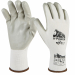 Guanti per uso generale. Fodera in nylon bianco 13G con rivestimento in schiuma di nitrile grigio chiaro. Guanti leggeri e resistenti all‘abrasione che proteggono con una durata eccezionale. Certificato Oeko-TEX standard 100. Funzione touchscreen. Certifi
