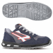 Scarpe antinfortunistiche basse, leggere e comode U-Power della linea Red Lion. Tomaia in nylon ultra traspirante e morbida pelle scamosciata, puntale in alluminio, antiperforazione, antiscivolo e suola PU/PU Infinergy. Standard di sicurezza S1P SRC. Disp