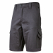 Pantaloni corti multitasca in cotone elasticizzato, freschi e comodi ideali nella stagione estiva. Tasche laterali ed elastico in vita, chiusura centrale con zip e bottone gommato antigraffio. Carré posteriore accentuato per una maggior protezione della p