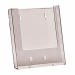Porta depliant a5 in stirene trasparente. Predisposto per l'utilizzo a parete mediante semplici viti. Dimensioni lxhxp: 16x18,5x3,2/3,8cm