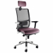 Seduta semidirezionale ergonomica girevole - elevazione a gas - meccanismo synchro con sedile traslabile - meccanismo anti shock - meccanismo a contatto permanente - schienale regolabile up-down - supporto lombare regolabile in altezza e profondità. Rives
