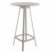 Tavolo bar alto, piano rotondo diam. 60cm. Alt.tot: 110cm.