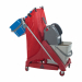 Carrello multifunzione 50Lt dalle dimensioni compatte ideale per la pulizia integrata di ambienti di dimensioni medio piccole. 2 secchi da 25Lt, vaschetta, 2 secchi da 6Lt e portasacco 120Lt. Dimensione: 42x81x108cm. Adatto per la pulizia di alberghi, sta