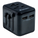 Adattatore viaggio UTA-02 con 2 x USB-A _Verbatim