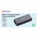 Docking station dinamica dotata di una porta USB-C 3.2 Gen2 e due porte USB-A 3.2 Gen2 per un rapido trasferimento dei dati.Gli slot USB-A 480 Mb/s, RJ45 e SD/MicroSD garantire una connettività versatile.Migliora le tue capacità di archiviazione con lo sl