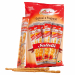 Grissini nuovi nella forma e nel gusto, con olio extravergine di oliva e salati in superficie. Accompagnano ogni pietanza in modo originale, adatti anche per aperitivi. Confezione da 240 gr (18 monoporzioni).
Ingredienti: Farina di grano tenero tipo “0”, 