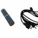 Faschette bianche auto-stringenti in nylon BIANCO, MISURE 100X2,5MM