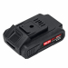Batteria compatibile con Faro Led cod. 101361. Tensione: 18V; Capacità 2Ah. Caricabatteria cod. 101929