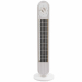 Ventilatore da terra Torre White a 3 velocità. AC 220-240 V -50 Hz. Decibel: 51,6 db (velocità max). Oscillazione orizzontale. Materiale: PP. Dotato di maniglia di trasporto e display manuale. Dimensioni: 20 x 79cm. Peso netto: 2,7kg.