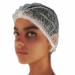 Cuffia clip in PLP. 14 gr/m2. Doppio elastico. Plissettata. Ø 53cm. DPI I categoria. Taglia unica.