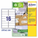Realizzate in carta riciclata al 100%, sia l’etichetta sia il supporto. Grazie alla finitura JamFREE™ le etichette non si inceppano nella stampante così si evitano sprechi. Adatte per stampanti Laser. Confezione 100 fg.